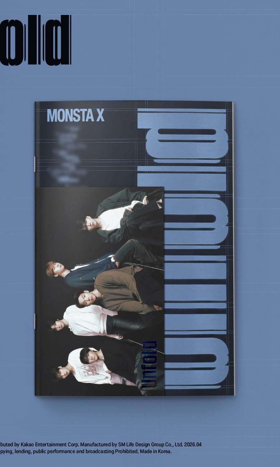 MONSTA X - 正規アルバム [Unfold] 通常盤 (Heartbreak Ver.)