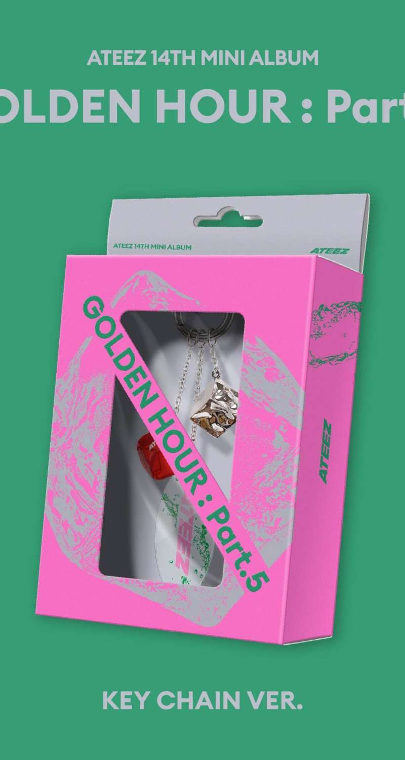 ATEEZ - [GOLDEN HOUR : Part.5] (KEY CHAIN VER.)