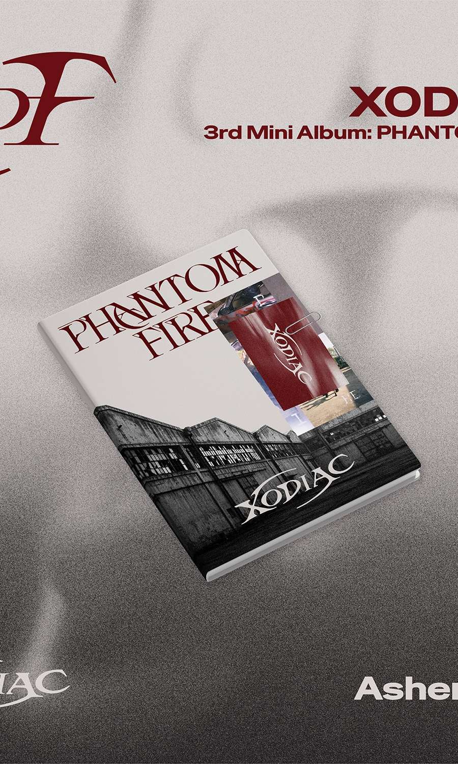 XODIAC - Mini Album 3rd [PHANTOM FIRE] (Obsidian Ver.) / (Ashen Ver.) (2-Set)