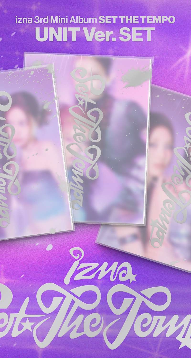 izna - [SET THE TEMPO] (UNIT Ver.) (3-Piece Set)