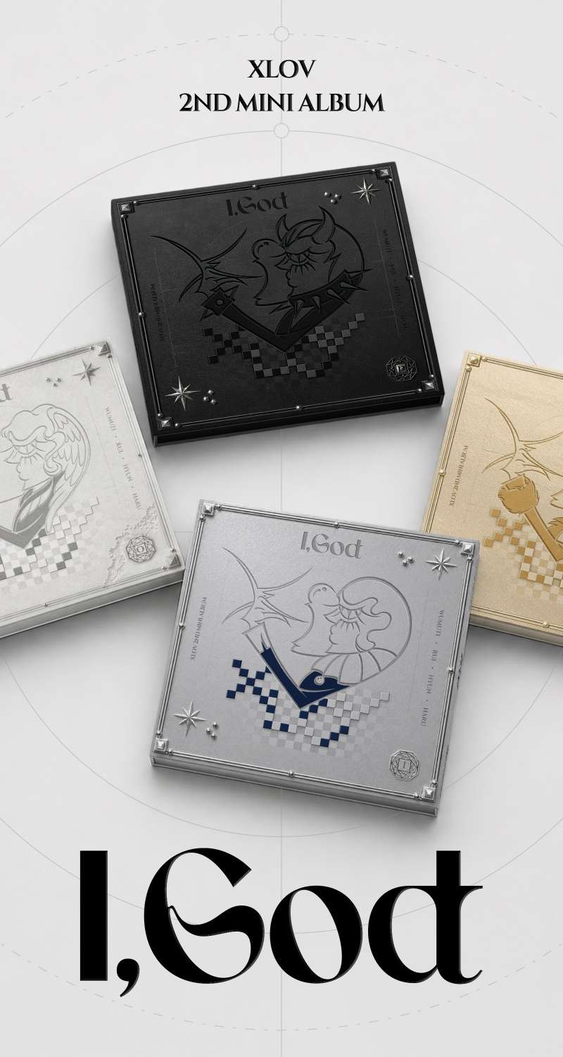 XLOV - 2ND MINI ALBUM [I,God] (4 Version Set)