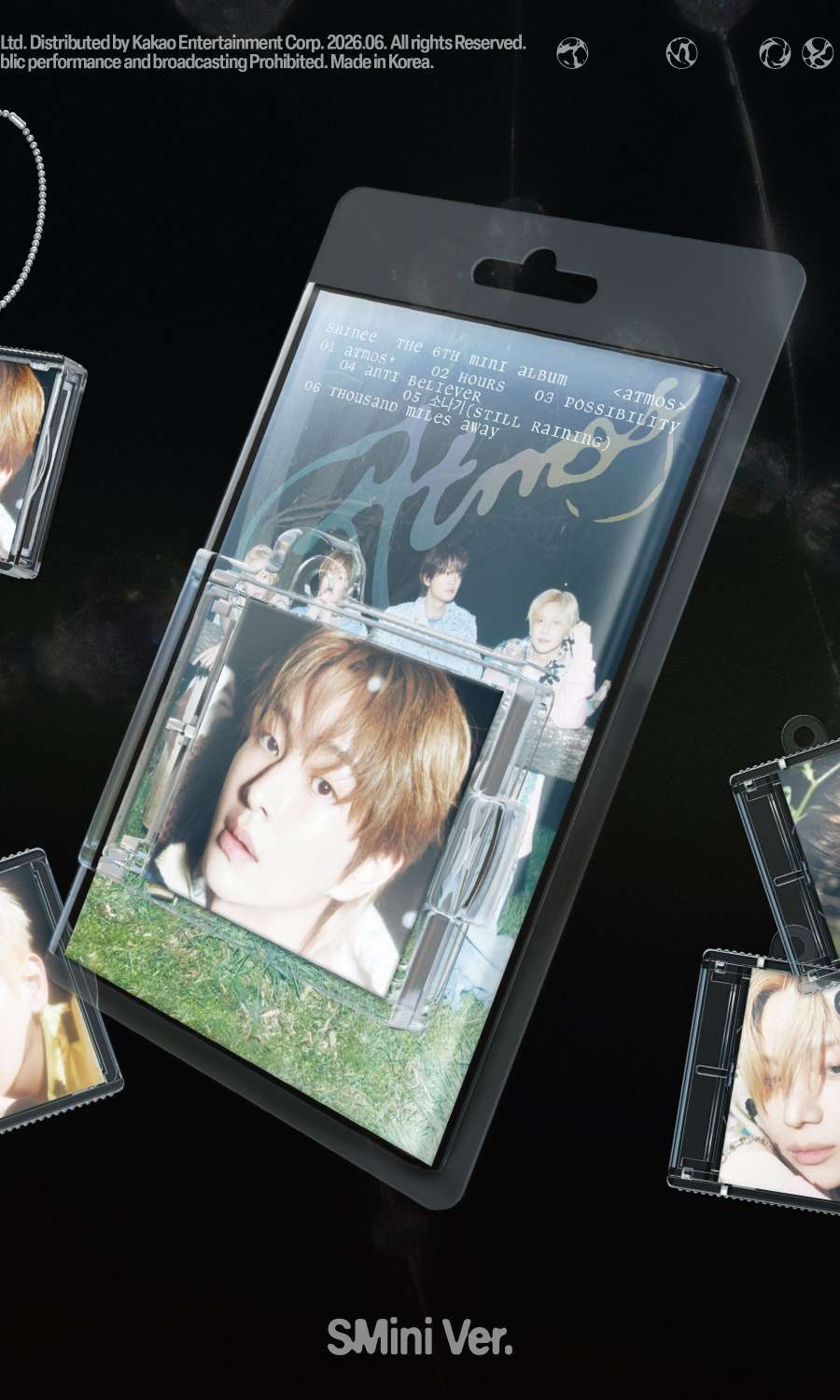 SHINee - The 6th Mini Album [Atmos] (SMInI Ver.) (Smart Album) (4-Piece Set)