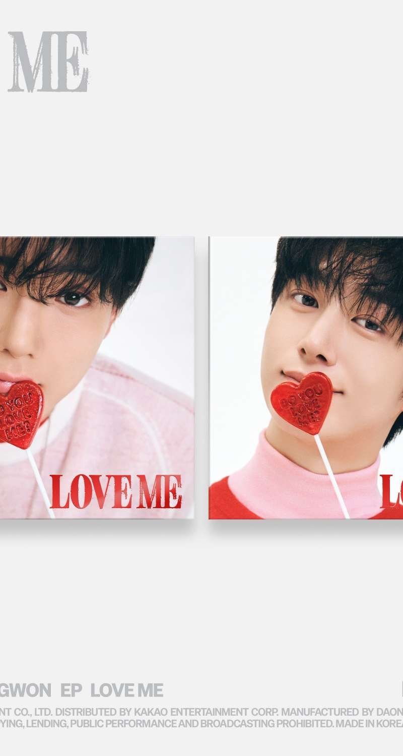 SHOWNU X HYUNGWON - EP [LOVE ME] (DIGIPACK VER.) (SHOWNU VER. / HYUNGWON VER.) (Limited Edition) (2-Piece Set)