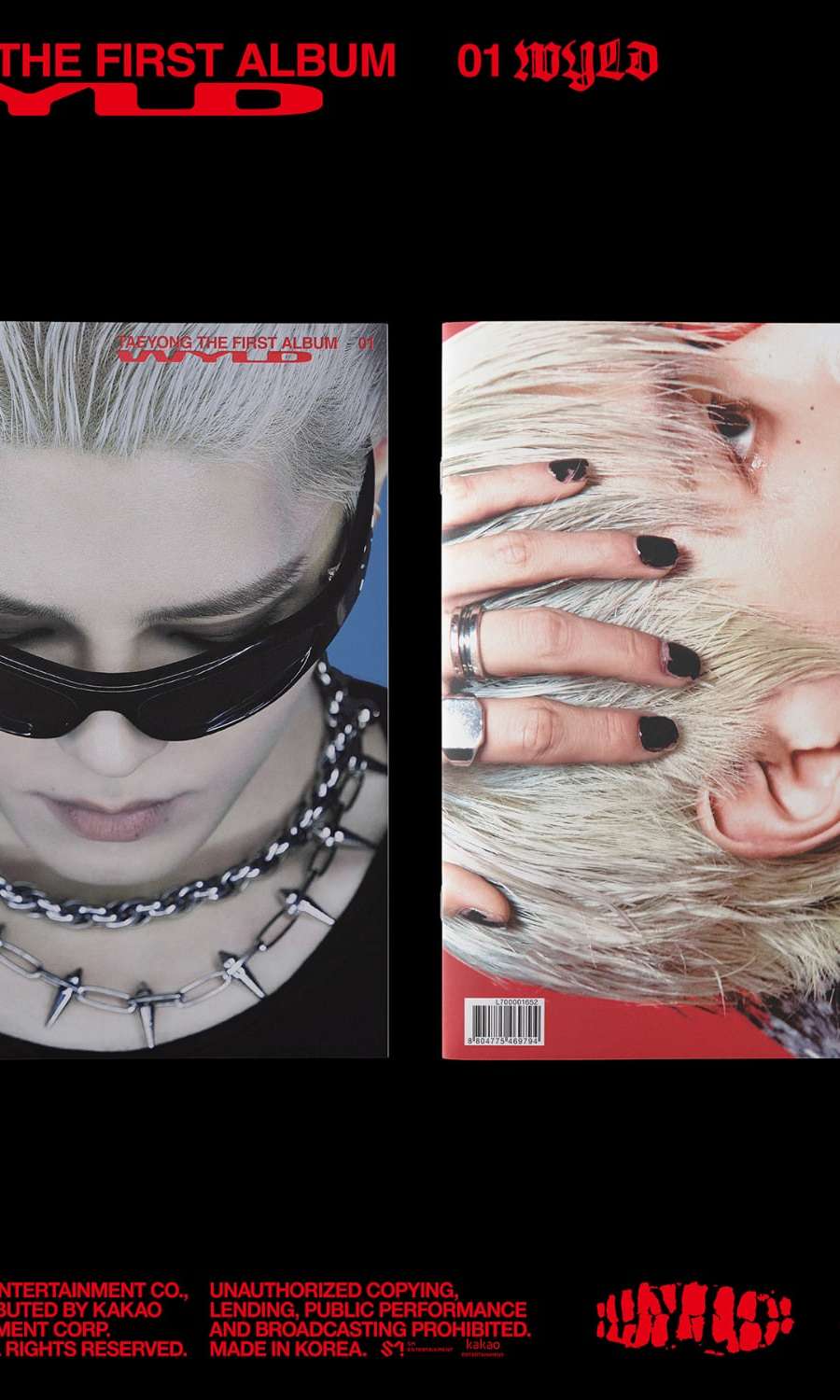 Taeyong - Regular 1st Album [WYLD] (Zine Ver.) (2-Type Set)