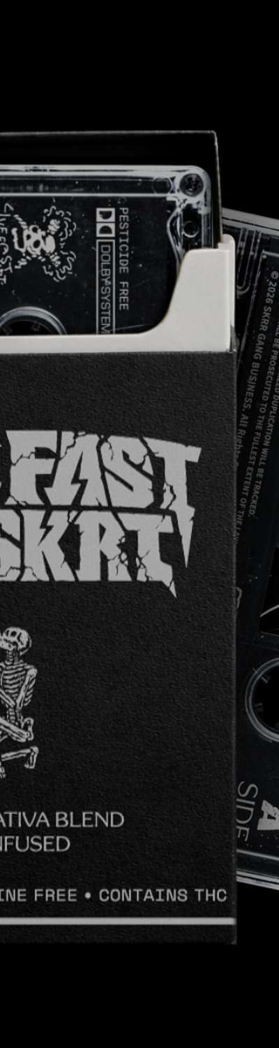 BILL STAX - LIVE FAST DIE SKRT (Cassette Tape)
