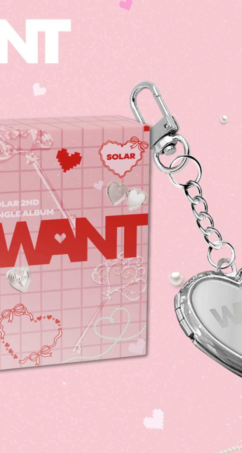 Solar (Mamamoo) - 2nd Single Album [WANT] (PLVE Ver.)