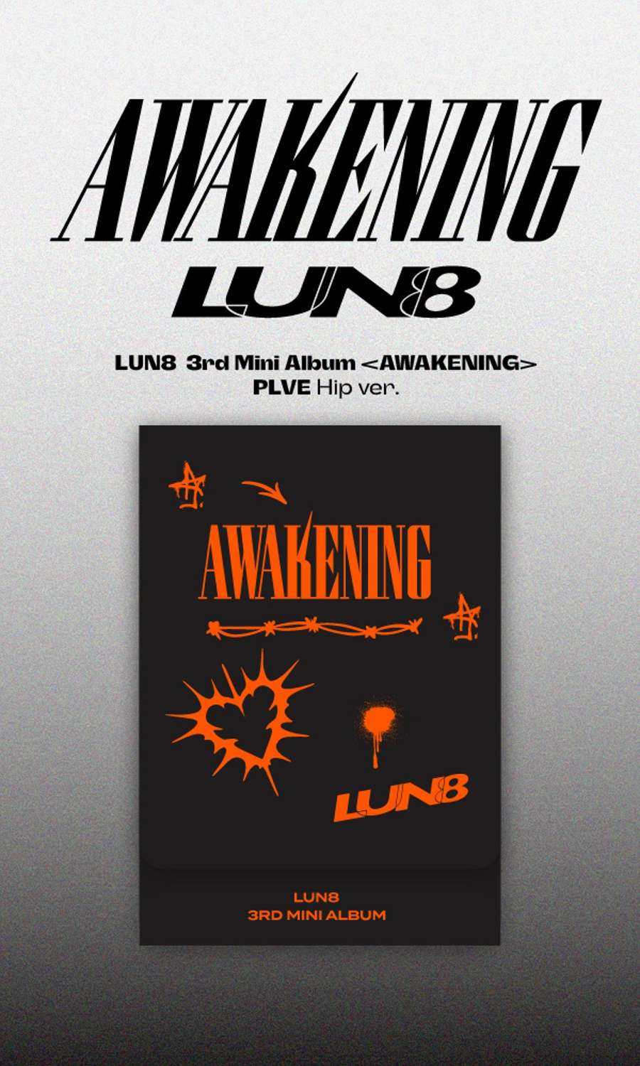 LUN8 - 3rd Mini Album [AWAKENING] (PLVE) (Hip ver.)