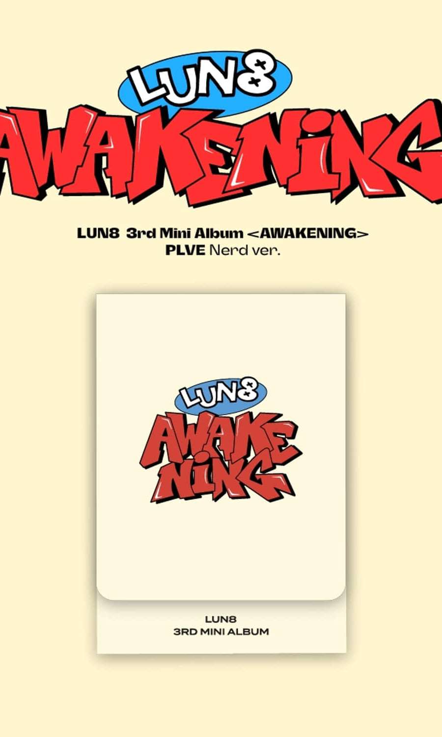 Lunate (LUN8) - 3rd Mini Album [AWAKENING] (PLVE) (Nerd ver.)