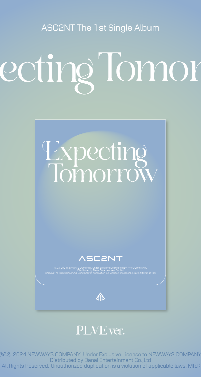 ASC2NT - Single Album 1 [Expecting Tomorrow] (PLVE ver.)