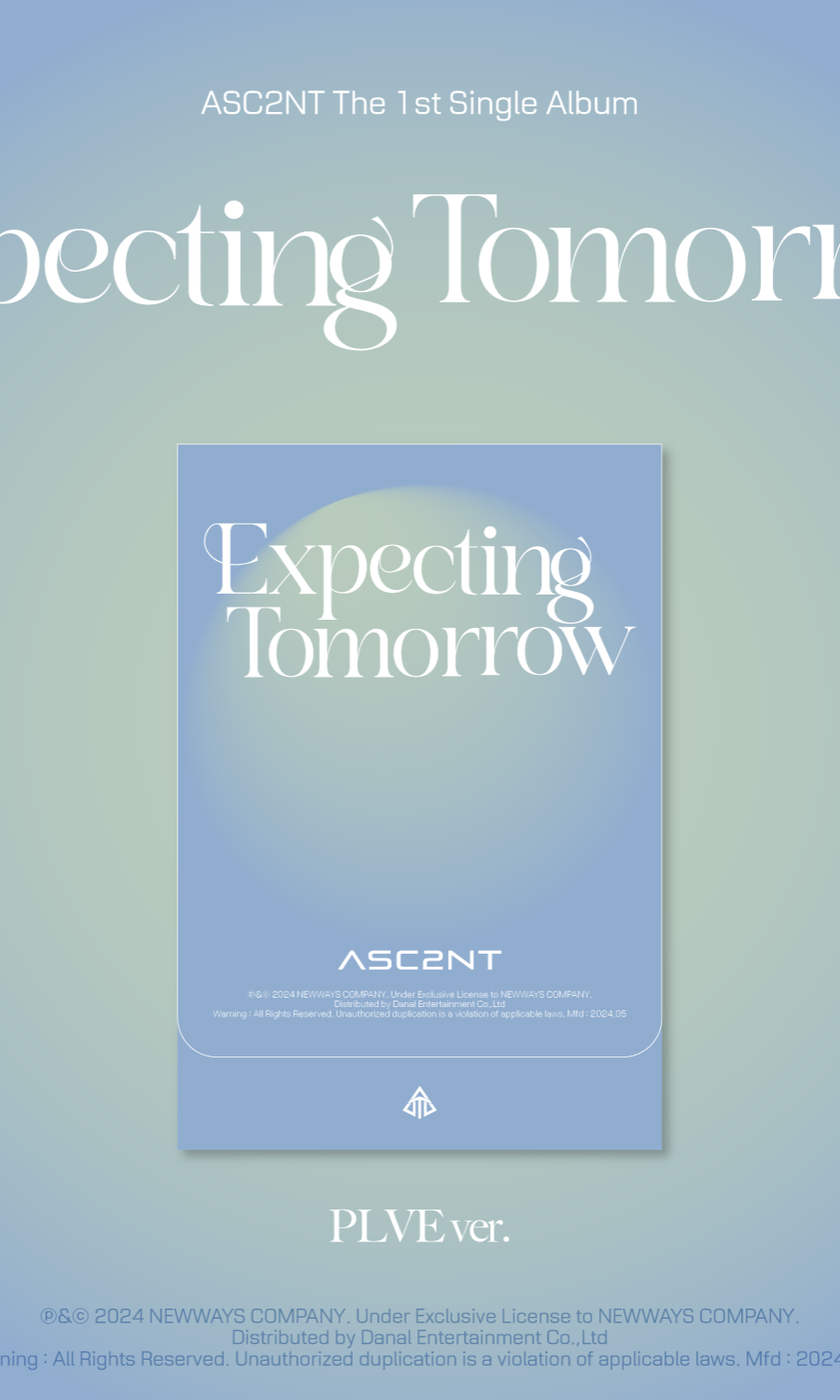 ASC2NT - Single Album 1 [Expecting Tomorrow] (PLVE ver.)