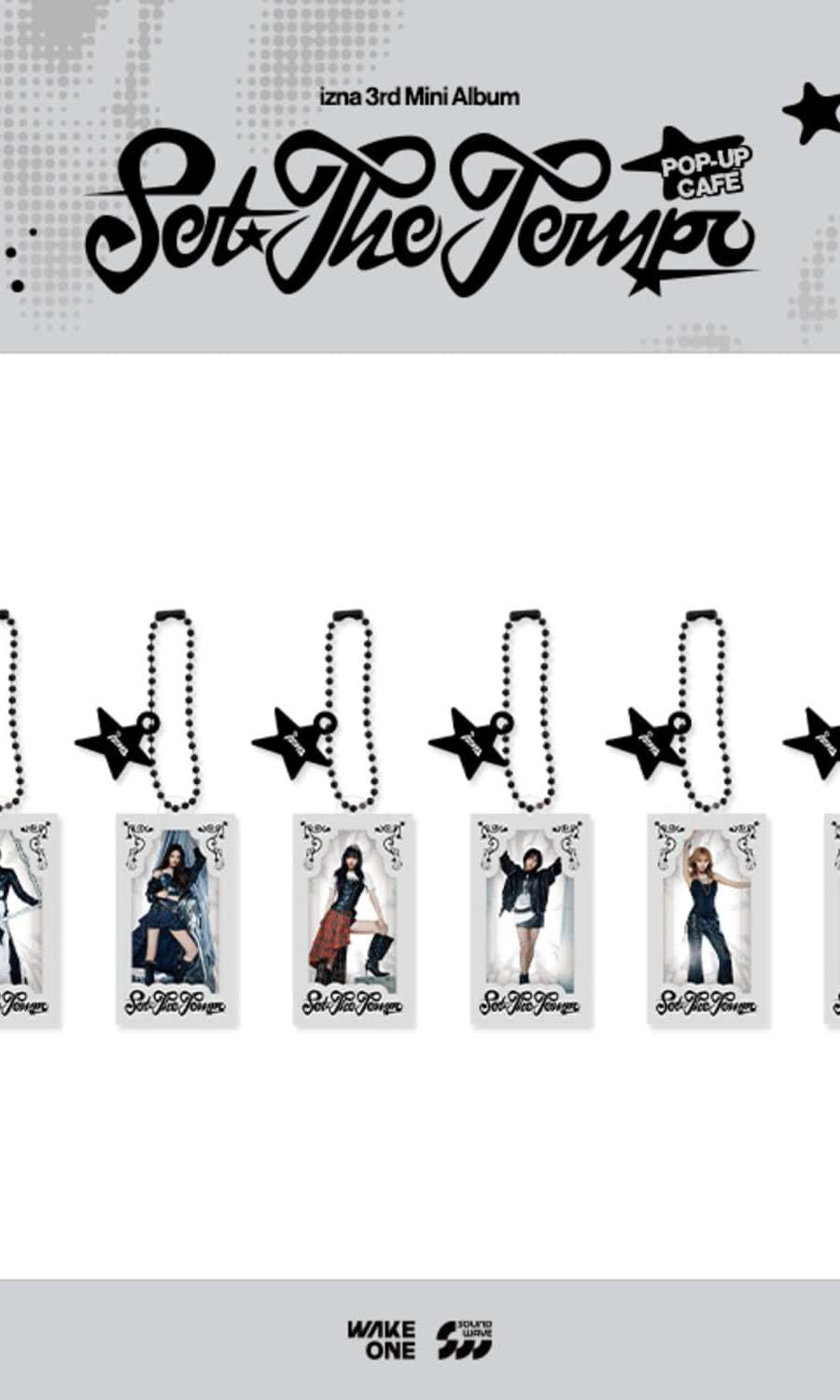 izna POP-UP STORE [SET THE TEMPO] MD 02. Random Miniature Keyring