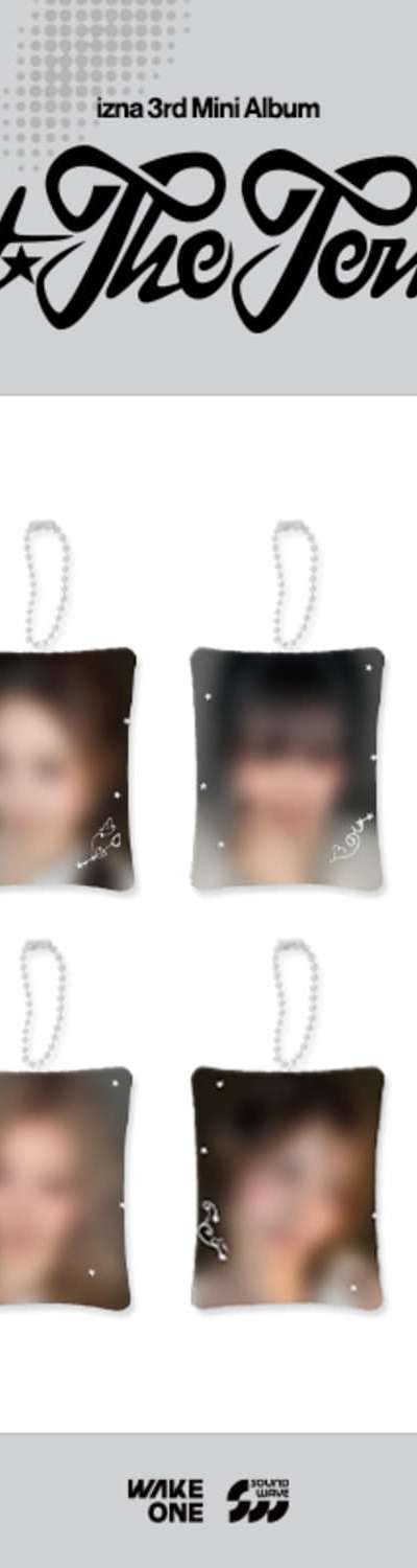 izna POP-UP STORE [SET THE TEMPO] MD 14. Soft Cushion Keyring