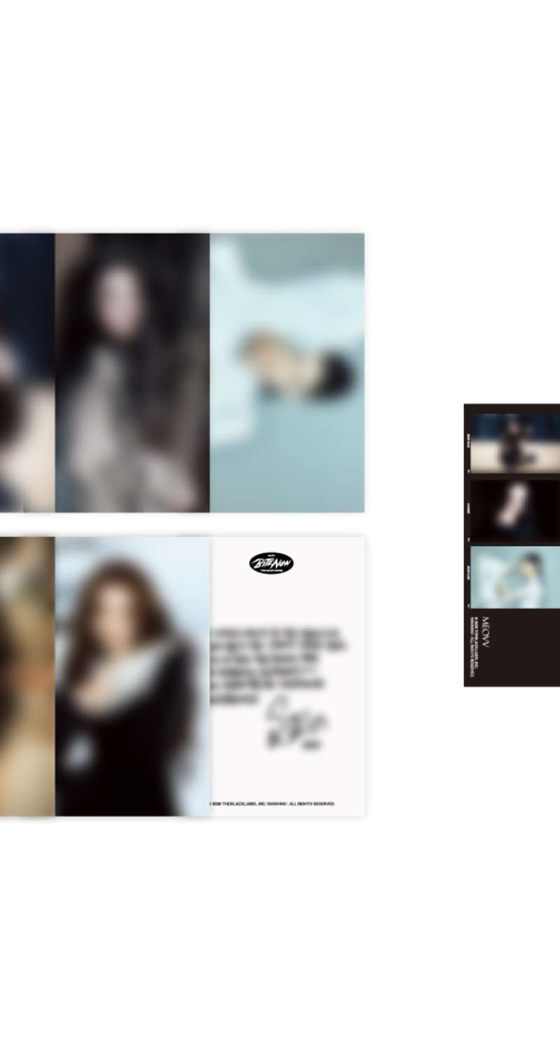 *Additional Sales* MEOVV - THE 2nd EP ALBUM [BITE NOW] POP-UP MD 02. Postcard Set