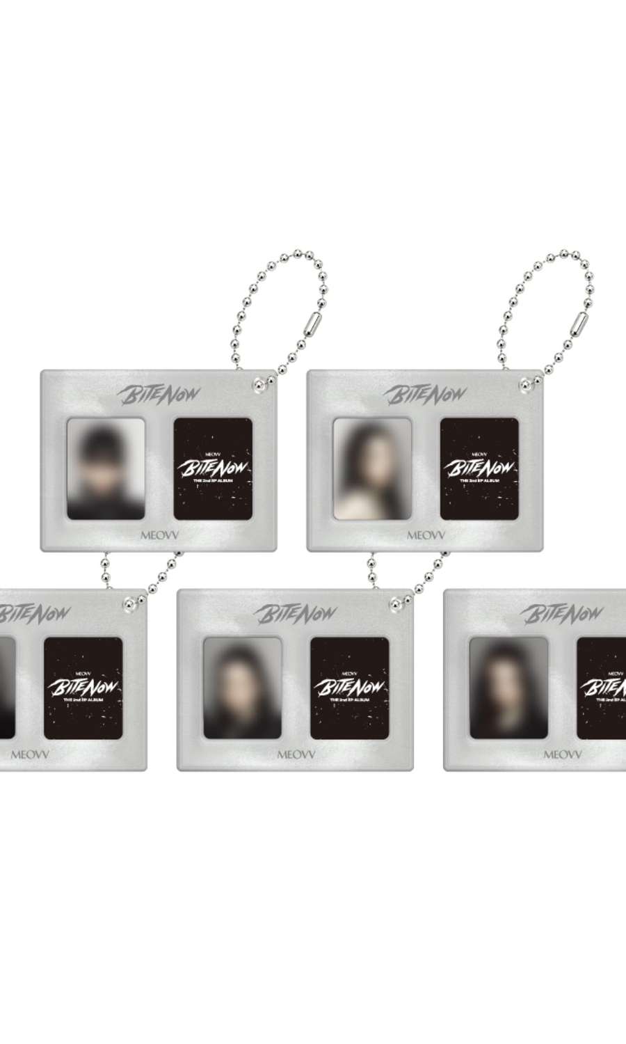 *Additional Sale* MEOVV (Meow) - THE 2nd EP ALBUM [BITE NOW] POP-UP MD 03. ID Photo Keyring