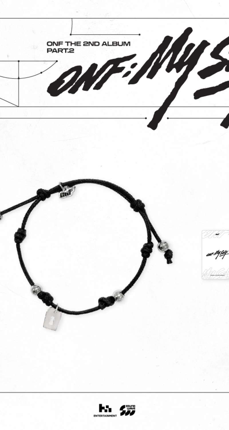 ONF - POP-UP STORE [ONF; MY SELF] MD 07. String Bracelet