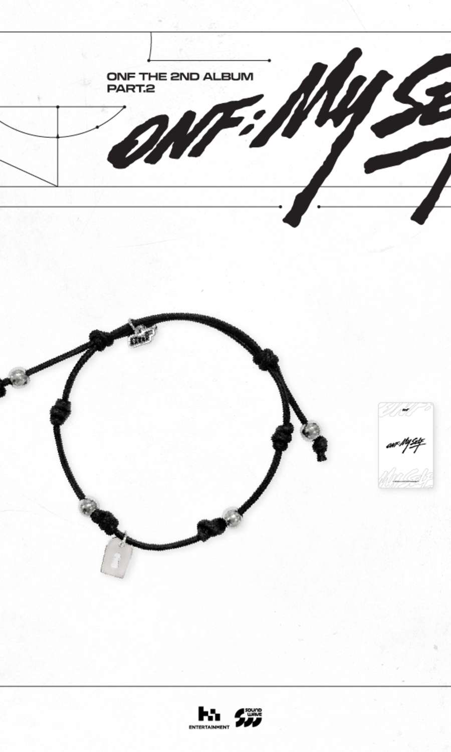 ONF - POP-UP STORE [ONF; MY SELF] MD 07. String Bracelet