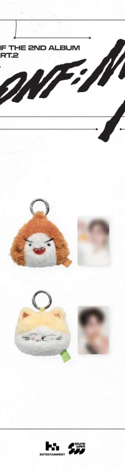 ONF - POP-UP STORE [ONF; MY SELF] MD 10. Onkkomiz Face Keyring