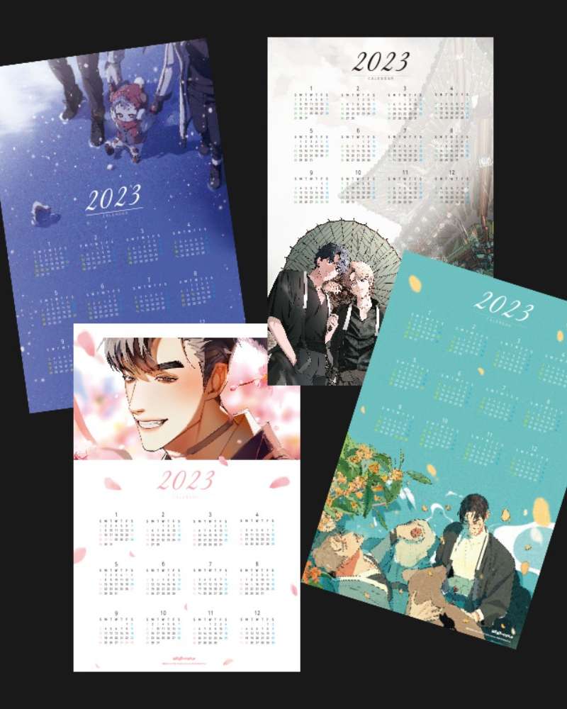 First-Come First-Served [Webtoon Shop 2023 Calendar Poster] A4 Single