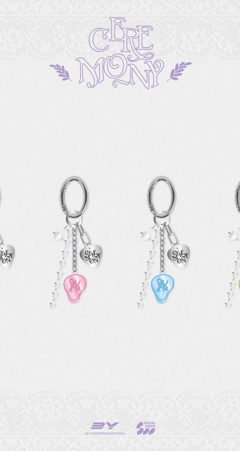 QWER - 4TH MINI ALBUM POP-UP [CEREMONY] MD 01. In-Ear Keyring