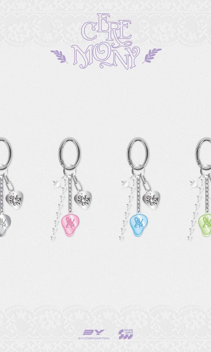 QWER - 4TH MINI ALBUM POP-UP [CEREMONY] MD 01. In-Ear Keyring