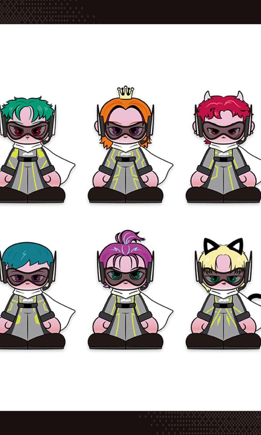 P1Harmony - P1KIDS POP-UP [Hello, World] MD 01. Official Character Doll (HERO ver.)