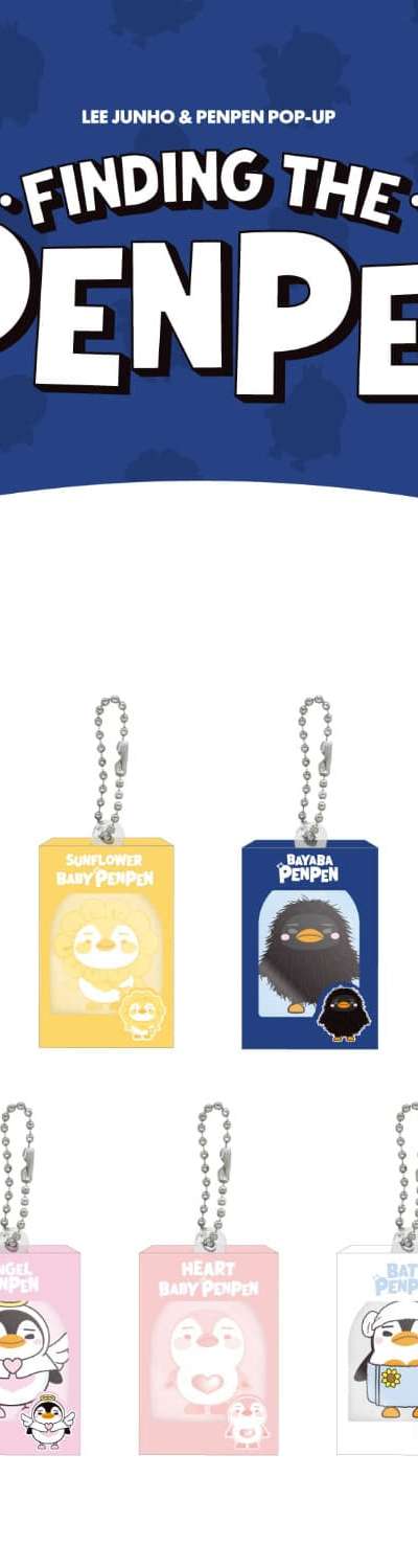 Lee Junho (LEE JUNHO) - PENPEN POP-UP [FINDING THE PENPEN] MD 12. Penpens Acrylic Miniature Keyring (Random)