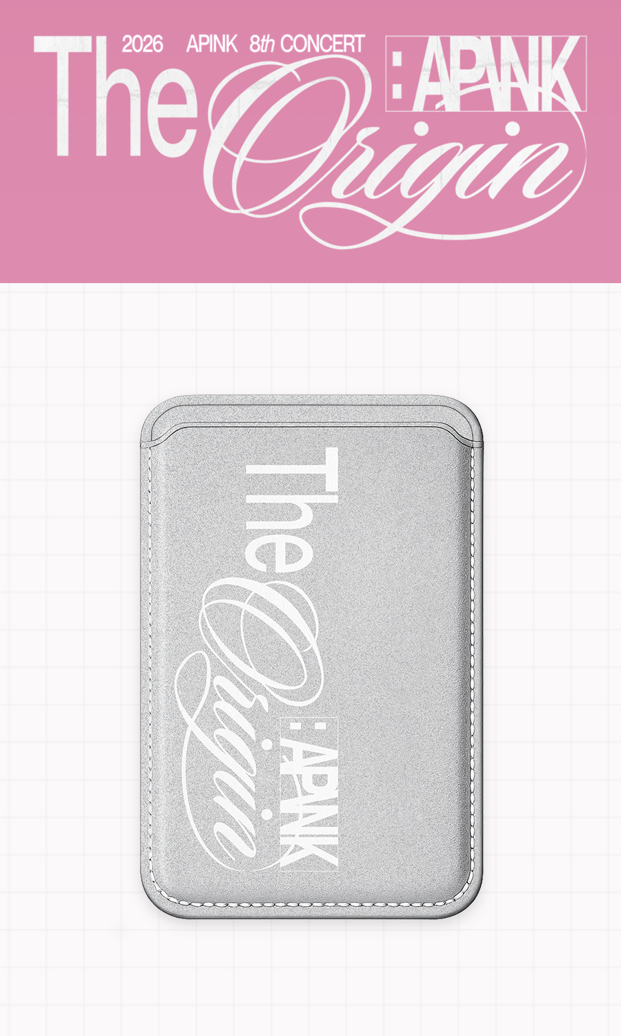 APINK - 8th Concert [The Origin : APINK] MD 02. Magnetic Card Wallet