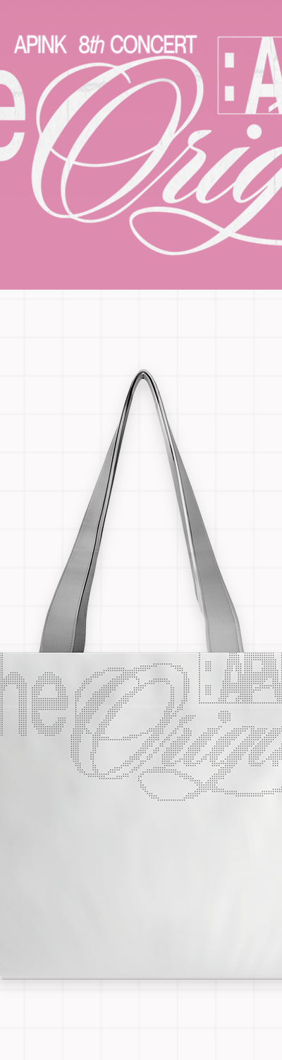 APINK - 8th Concert [The Origin : APINK] MD 03. Reusable Bag
