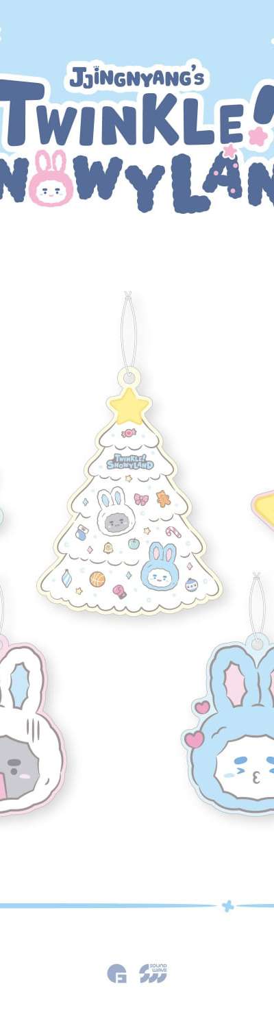 *Resale* ONEW - POP-UP [JJINGNYANGS TWINKLE SNOWYLAND] MD 25. Scented Paper Ornament [Jjing-Meok & Star]