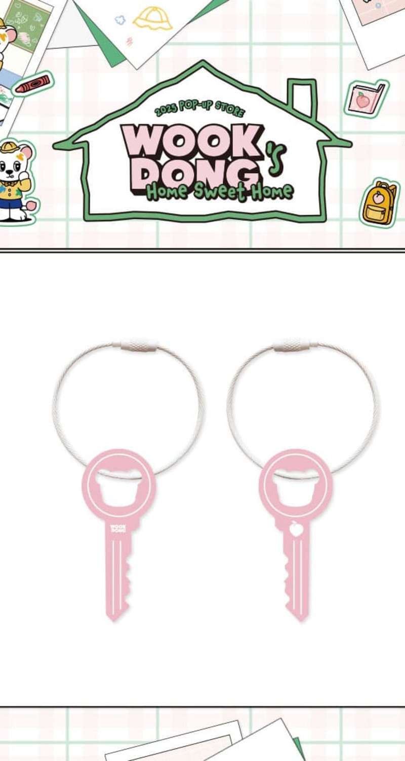 Lee Dong Wook (LEE DONG WOOK) - [WOOKDONG'S HOME SWEET HOME] MD 14. Key Keyring