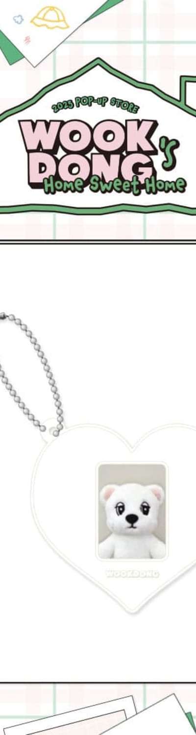 Lee Dong Wook (LEE DONG WOOK) - [WOOKDONG'S HOME SWEET HOME] MD 22. ID Photo Holder Keyring