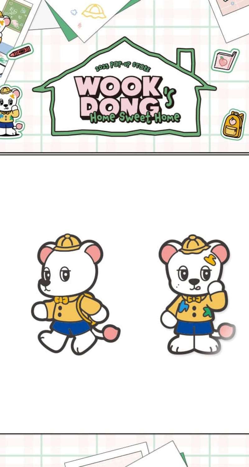 Lee Dong Wook - [WOOKDONG'S HOME SWEET HOME] MD 24. Metal Badge