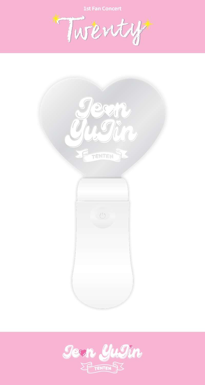 ジョンユジン [1st Fan Concert TWENTY-ソウル] MD 01.アクリル応援棒(OFFICIAL LIGHT STICK)