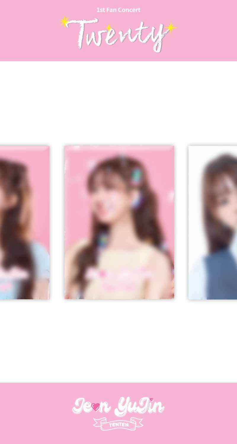 Jeon Yoo-jin [1st Fan Concert TWENTY-Seoul] Official MD 04. Acrylic Magnet
