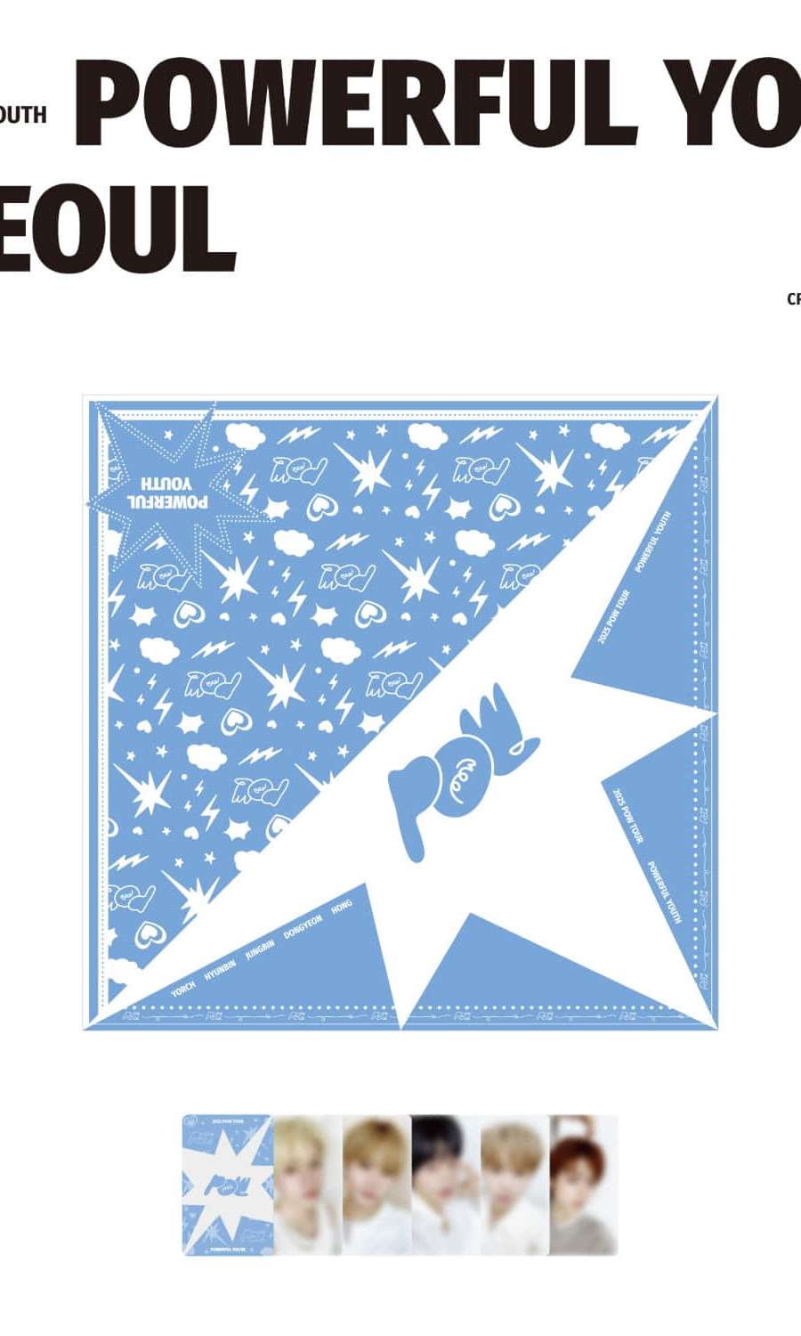 2025 POW TOUR [POWERFUL YOUTH] MD 03. Bandana