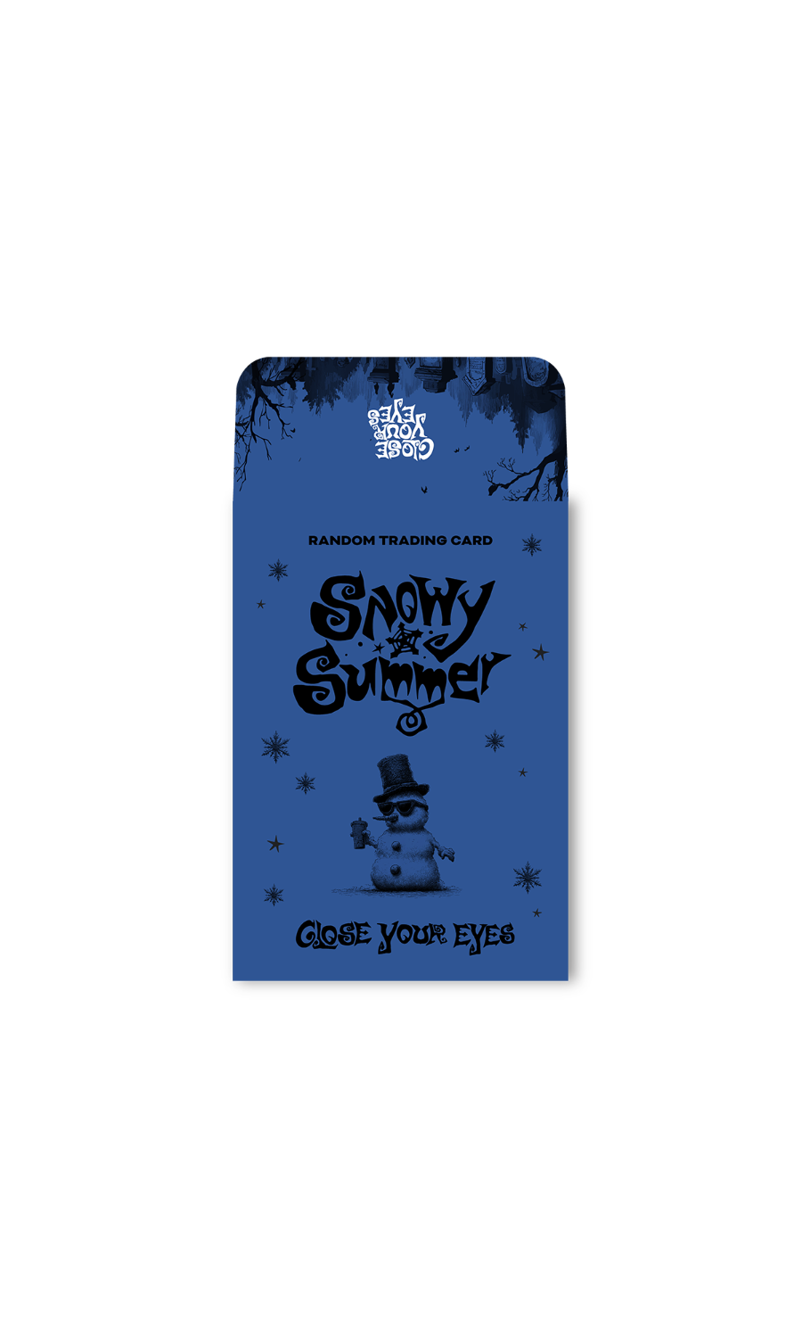 CLOSE YOUR EYES POP-UP [Snowy Summer] MD 01. Random Trading Card