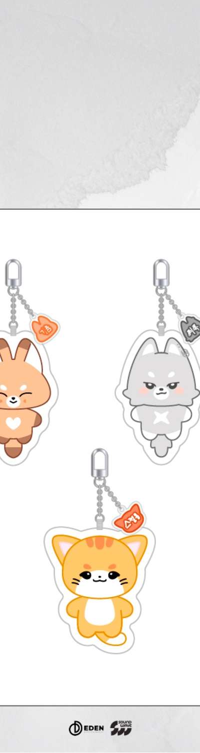 ALL(H)OURS 1st FANCON [ALL the HOURS] Official Goods MD 05. Cushion Keyring