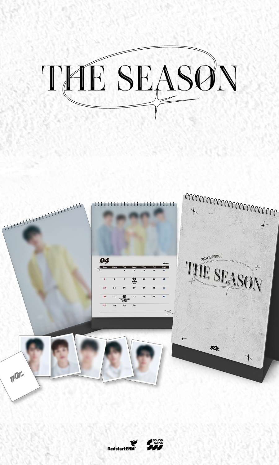 TIOT 2025 CONCERT [THE SEASON] MD 01. Desk Calendar & ID Photo Set