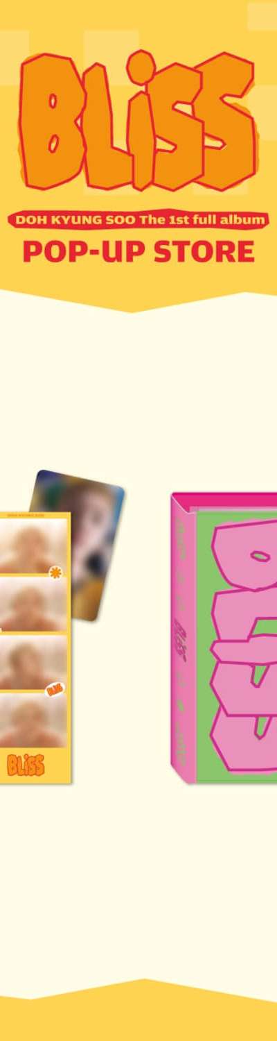 DOH KYUNG SOO POP-UP [BLISS] MD 02. 4Cut Photo Binder