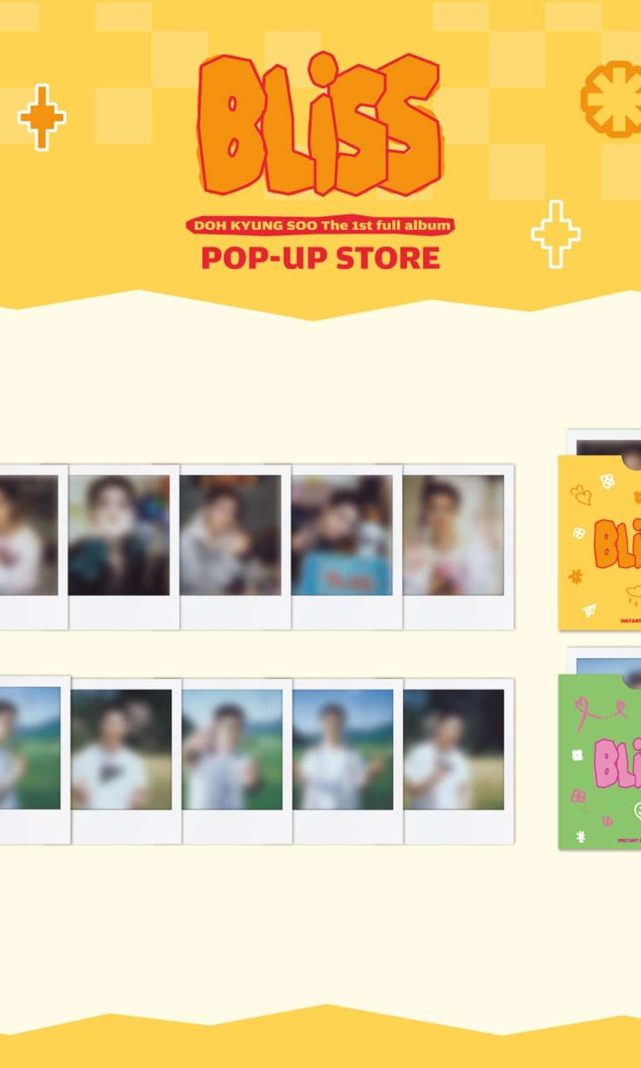 DO Kyung Soo (DOH KYUNG SOO) POP-UP [BLISS] MD 03. Instant Photo