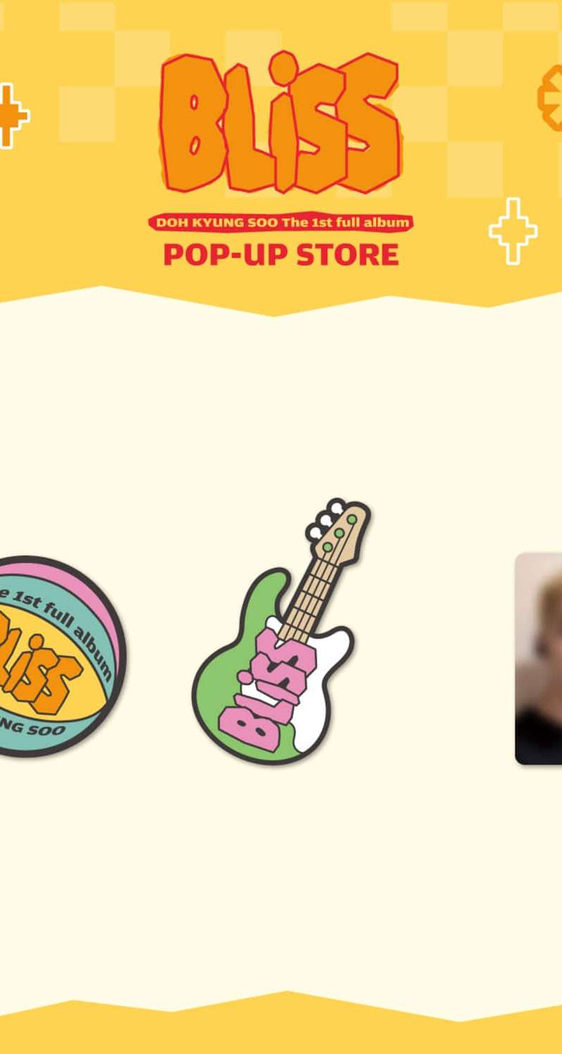 ド・キョンス(DOH KYUNG SOO) POP-UP [BLISS] MD 06. メタルバッジ (METAL BADGE)