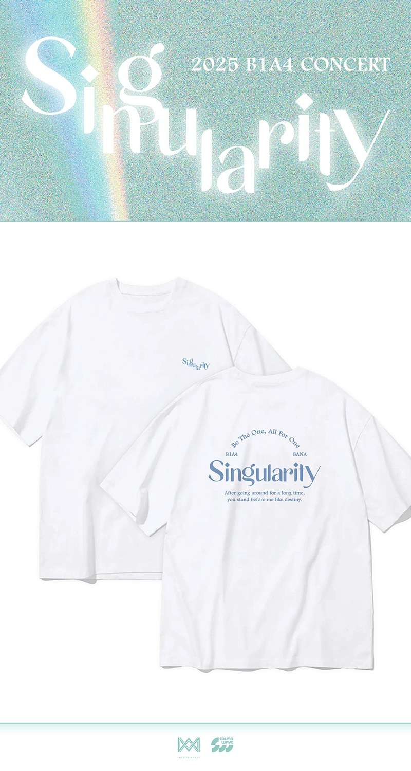 B1A4 2025 CONCERT [Singularity] MD 05. 半袖 Tシャツ (T-SHIRT)