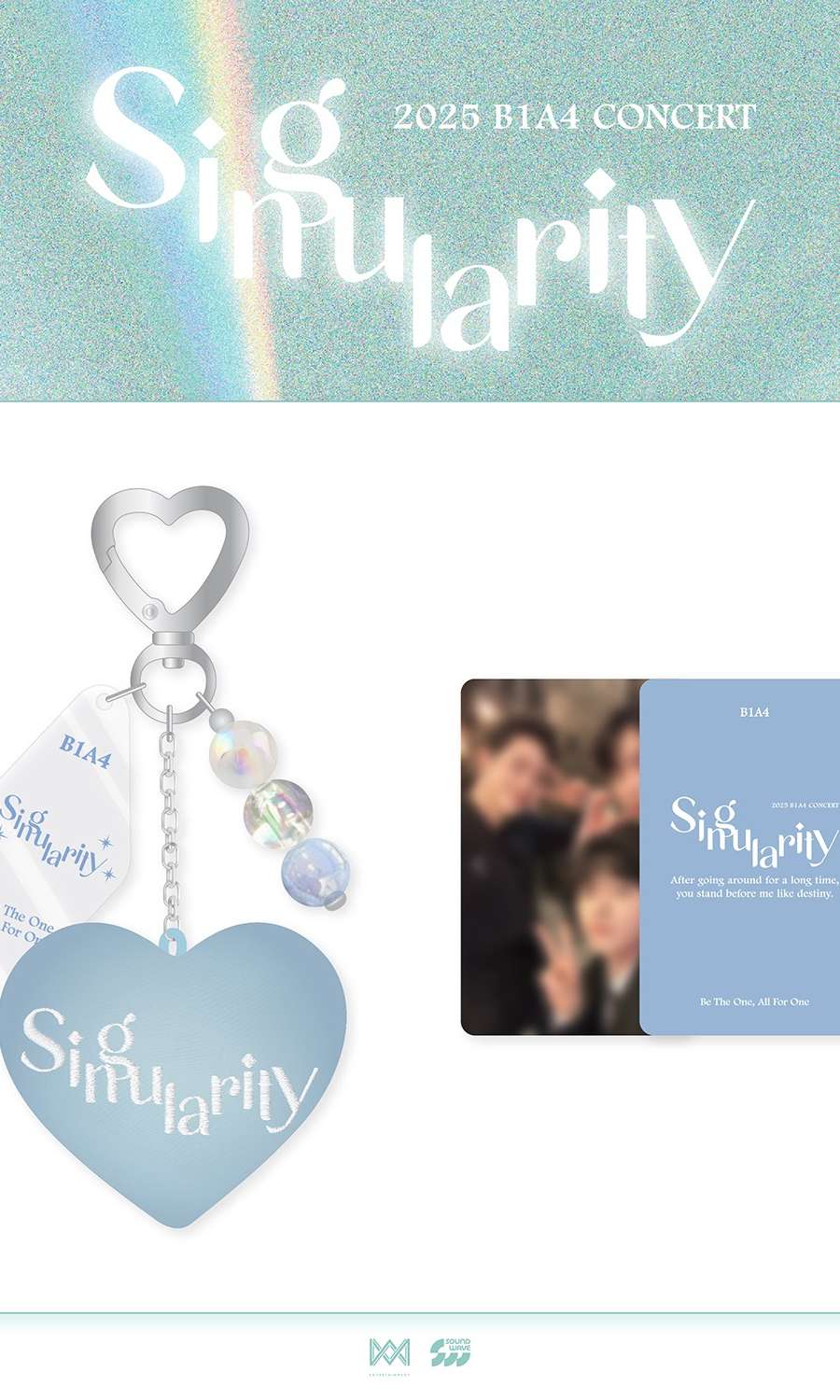 B1A4 2025 CONCERT [Singularity] MD 07. Carabiner Keychain