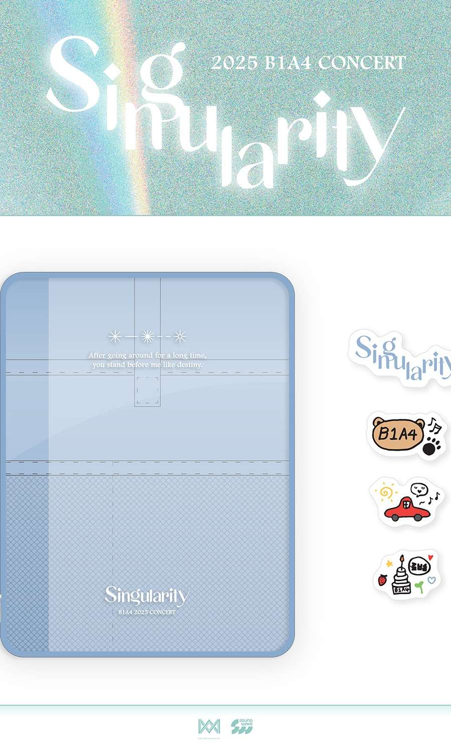 B1A4 2025 CONCERT [Singularity] MD 08. 13-inch Multi Pouch