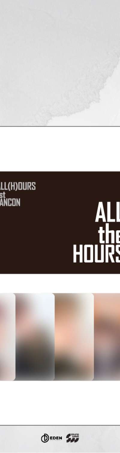 ALL(H)OURS 1st FANCON [ALL the HOURS] MD 02. Random Trading Card