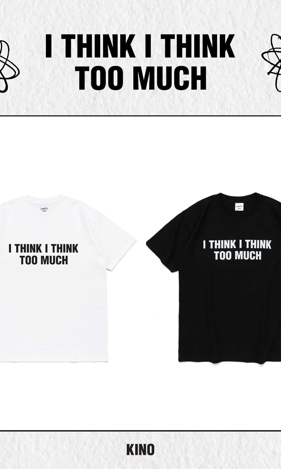 KINO 1st Concert [I think I think too much] MD 半袖Tシャツ (T-SHIRT)