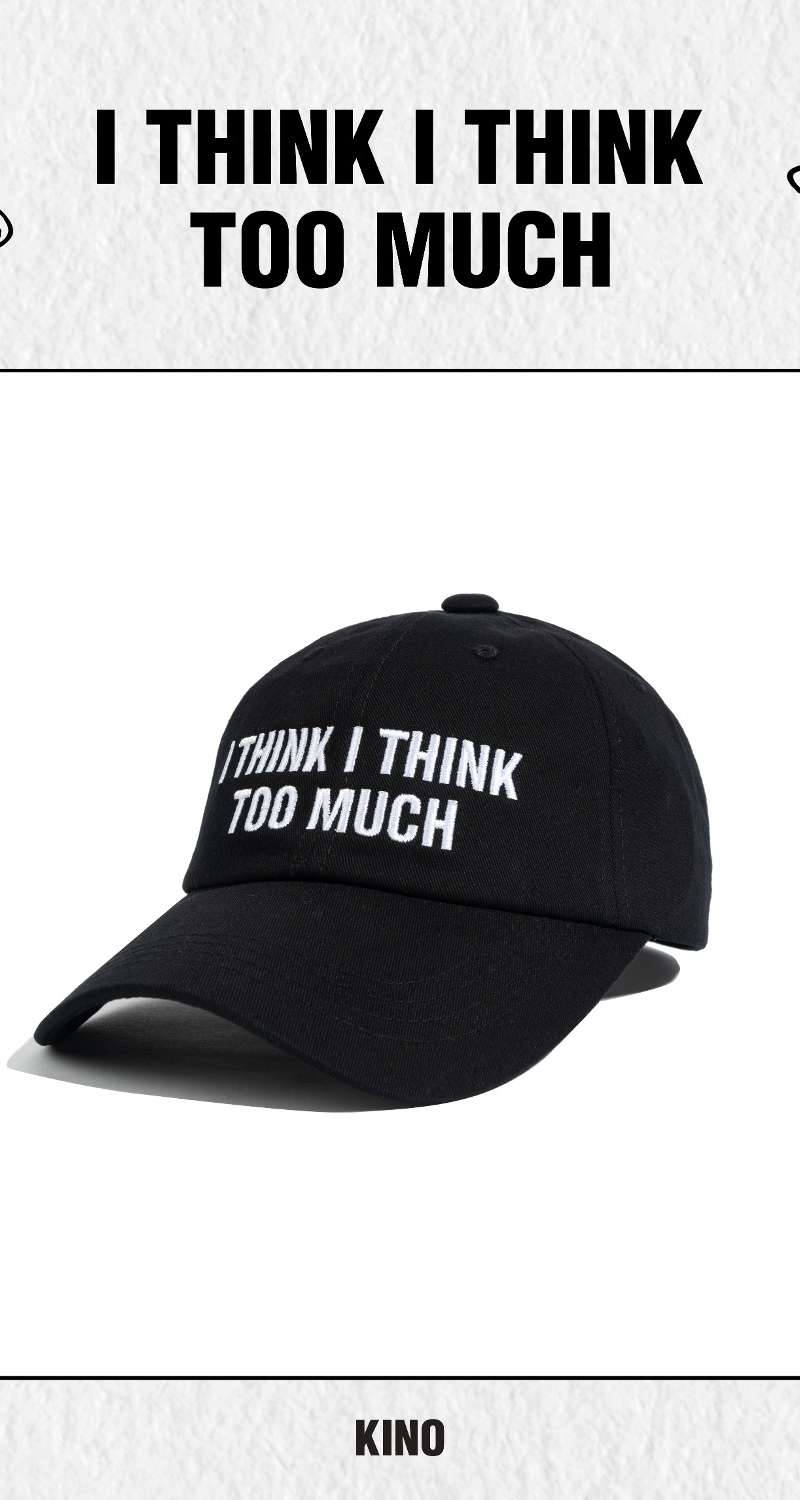 KINO 1st Concert [I think I think too much] MD ボールキャップ (WASHED CAP)