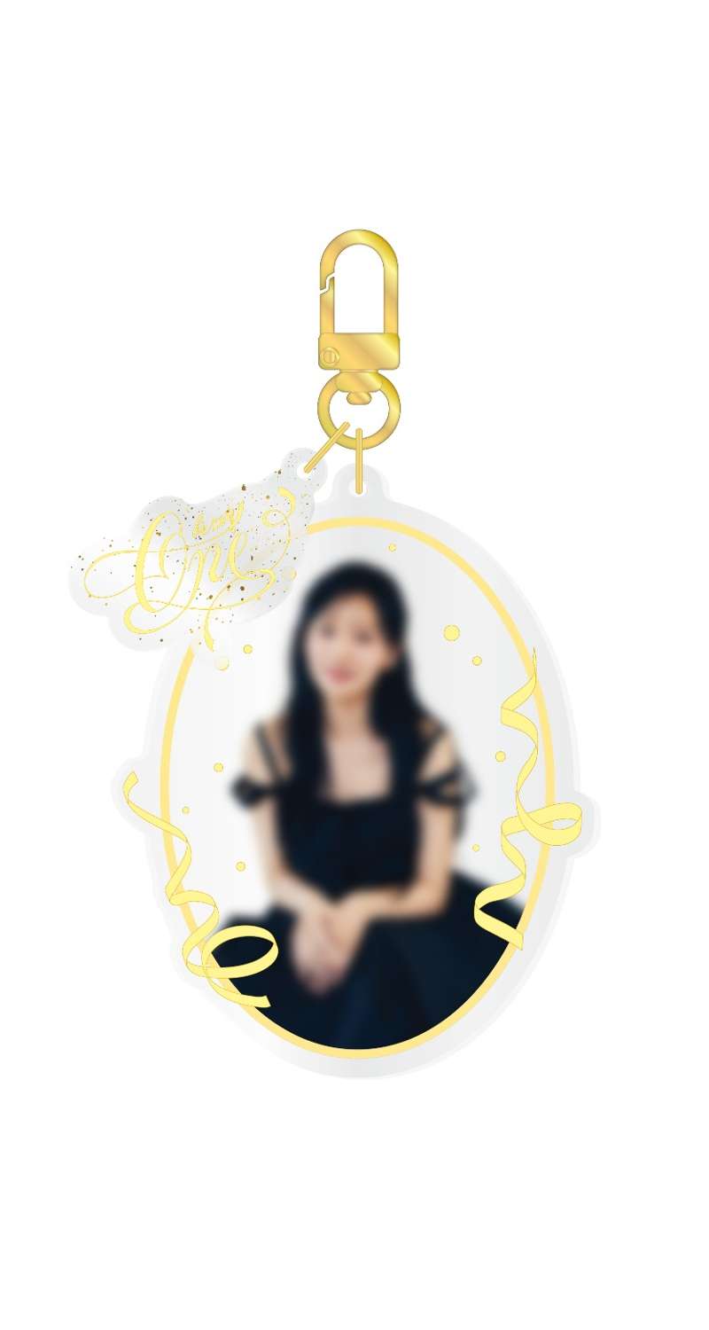 キム・ジウォン(KIM JI WON) 1ST FANMEETING [BE MY ONE] OFFICIAL MD 04. アクリルキーリング