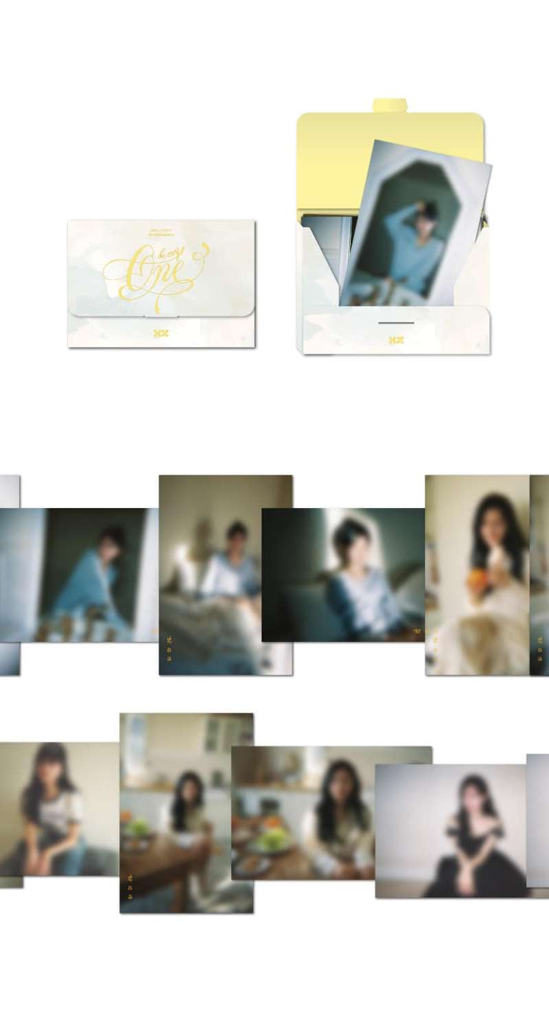 キム・ジウォン(KIM JI WON) 1ST FANMEETING [BE MY ONE] OFFICIAL MD 02. ポストカード セット