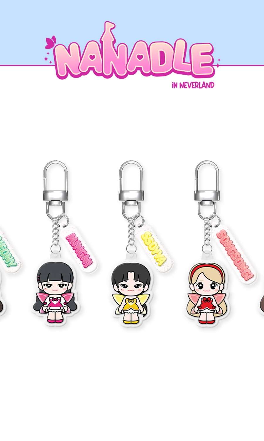 (G)I-DLE 6TH ANNIVERSARY OFFICIAL MD NANADLE ACRYLIC KEYRING